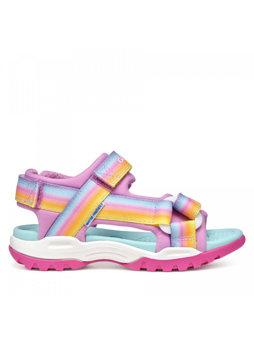 Sandály Geox Jr Borealis J550WA 015AN C8F0G S Růžová